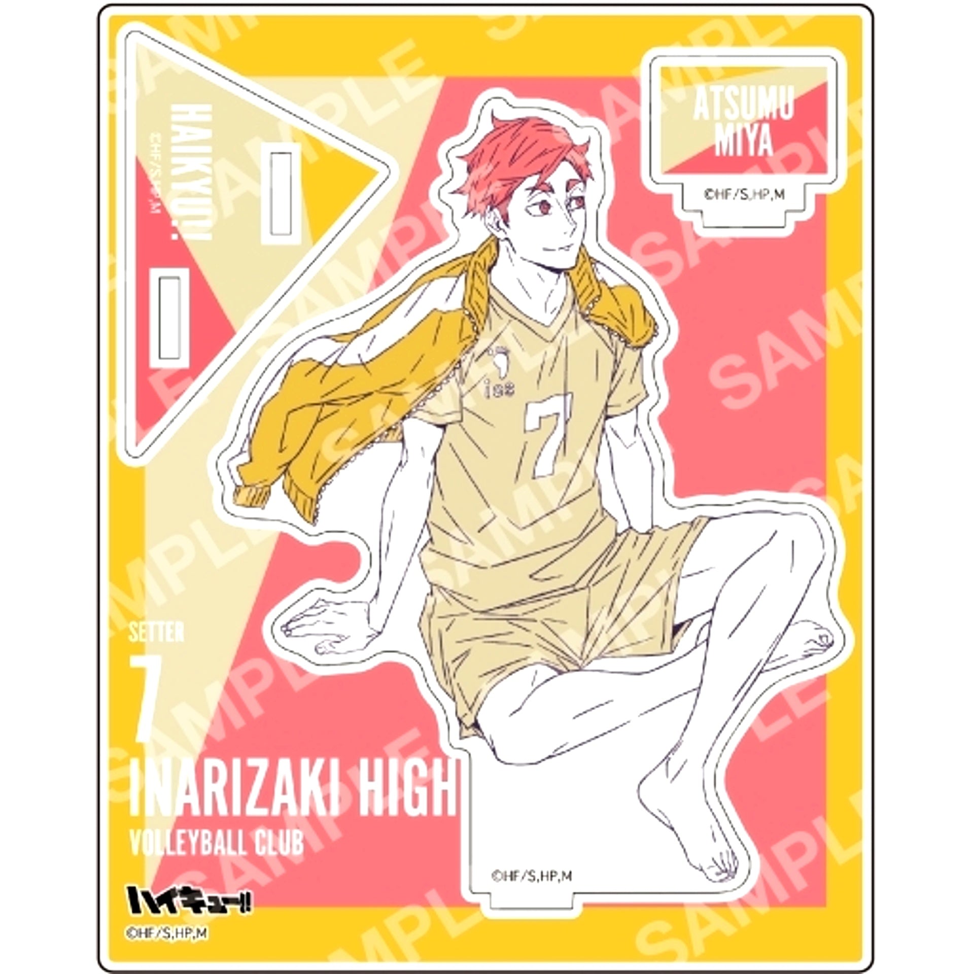 H. Atsumu Miya Acrylic Stand Haikyu!! [USED]