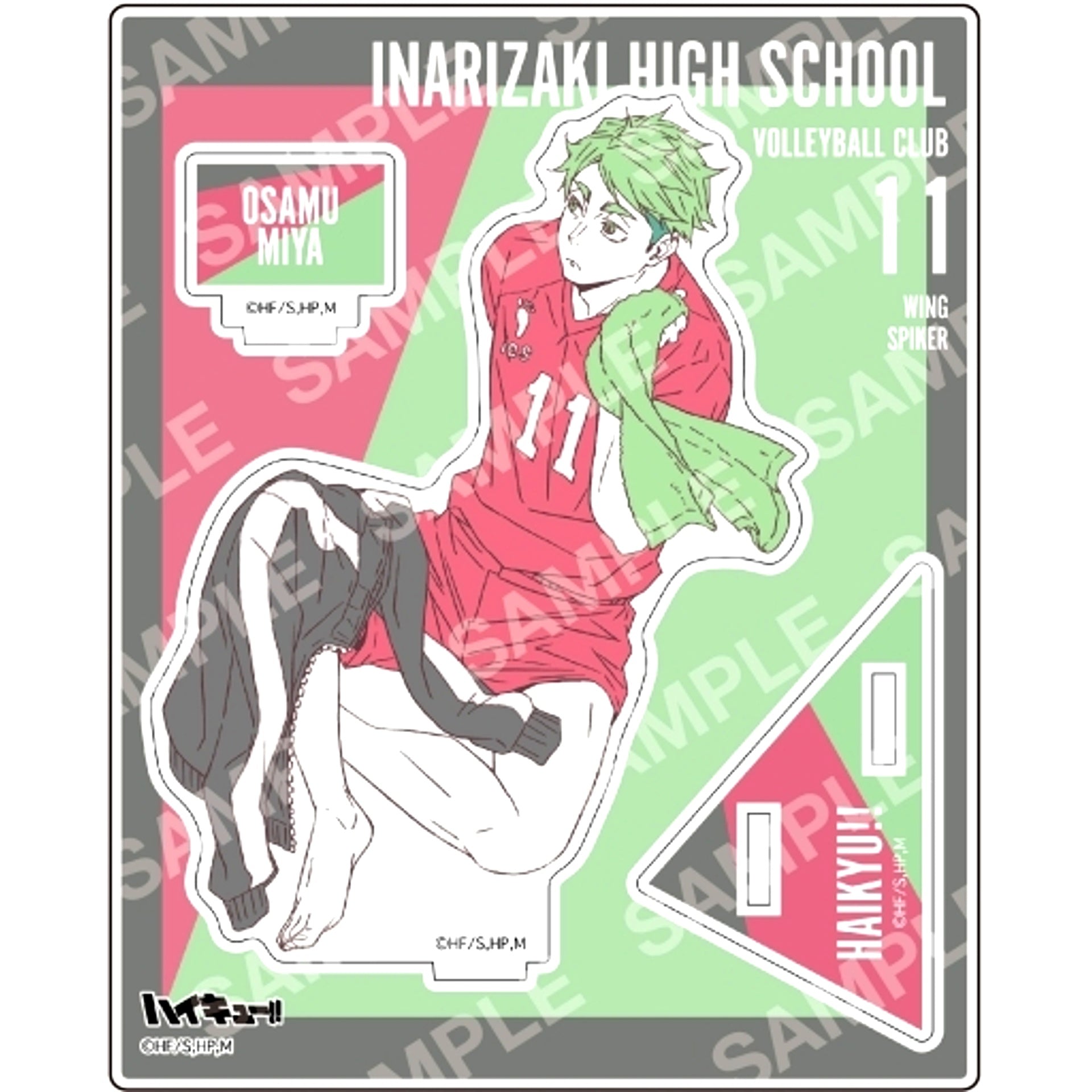 I. Osamu Miya Acrylic Stand Haikyu!! [USED]