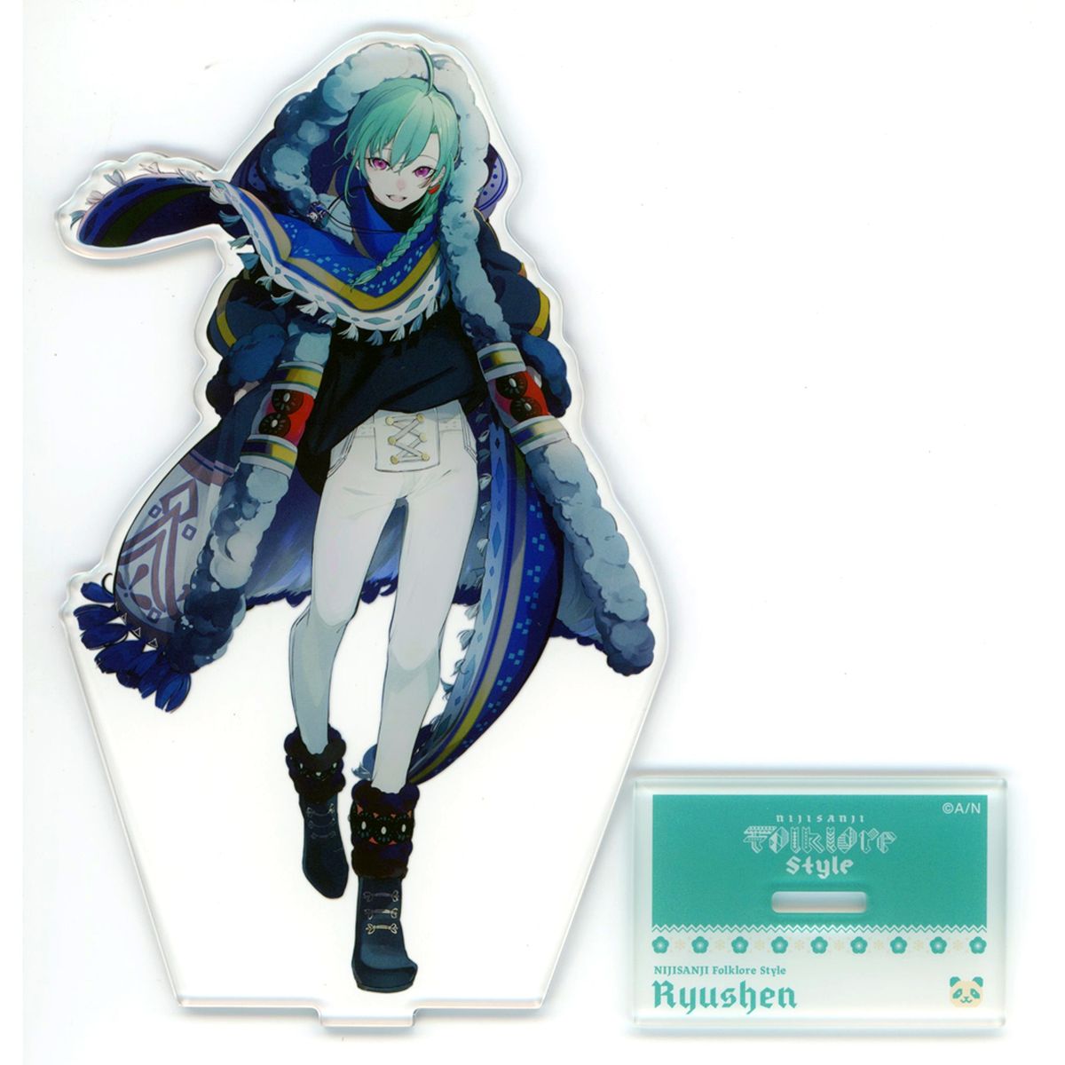 Ryushen Virtual YouTuber Nijisanji Acrylic Stand Folklore Style [USED]