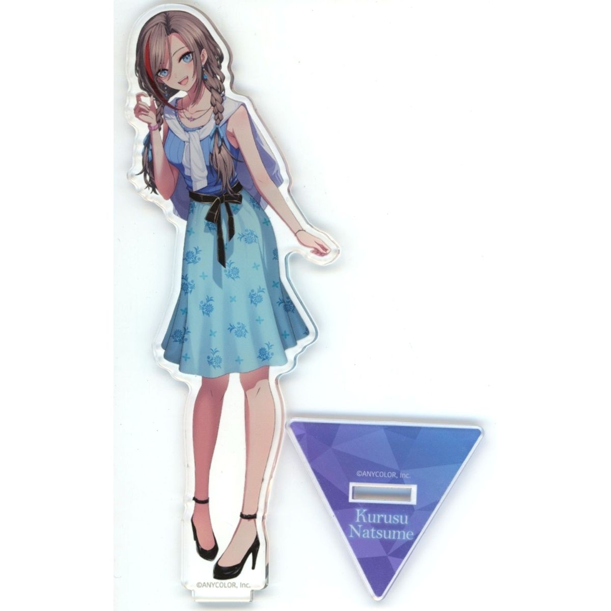 Kurusu Natsume Acrylic Stand Virtual YouTuber Nijisanji Mananatsu 3rd Anniversary [USED]