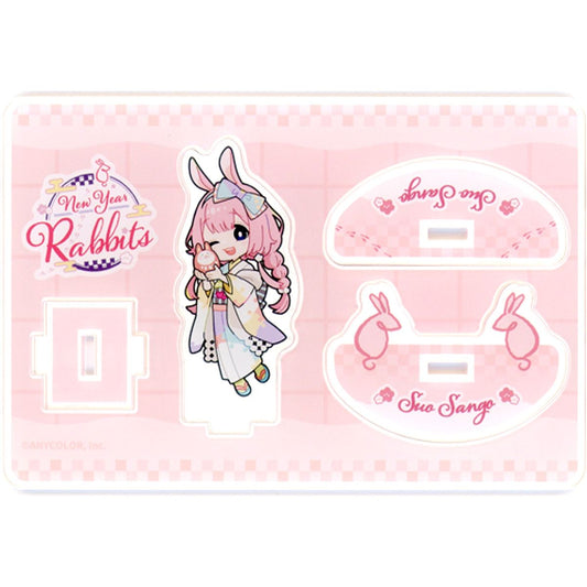 Suo Sango Swaying Acrylic Stand Virtual YouTuber Nijisanji New Year Rabbits [USED]