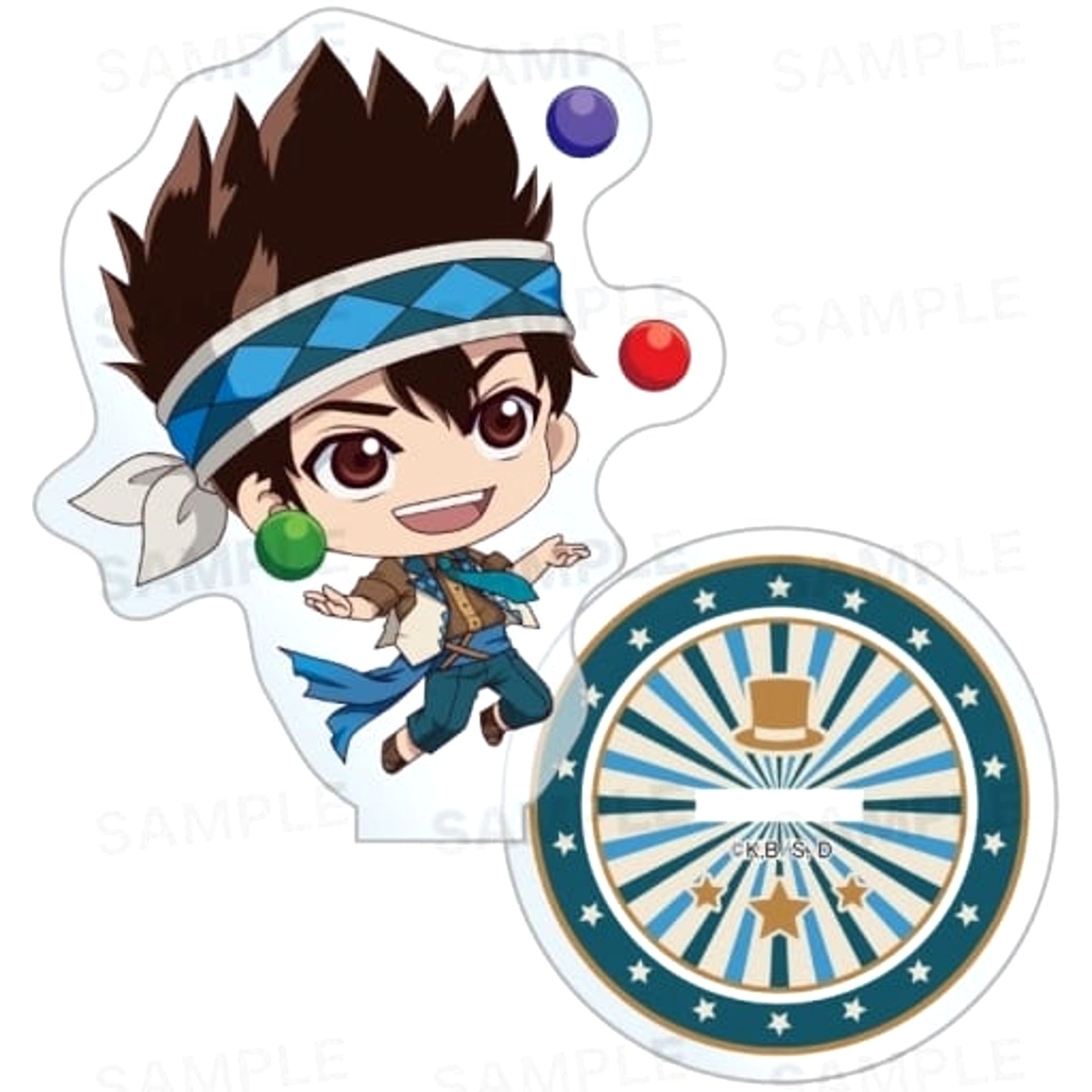 Dr. STONE Chrome Trading Acrylic Stand Kyara Hoppin! Acrylic Stands [USED]