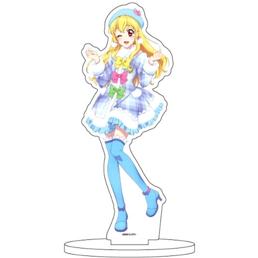 Ichigo Hoshimiya 01. Illustration Character Acrylic Figure Aikatsu! [USED]