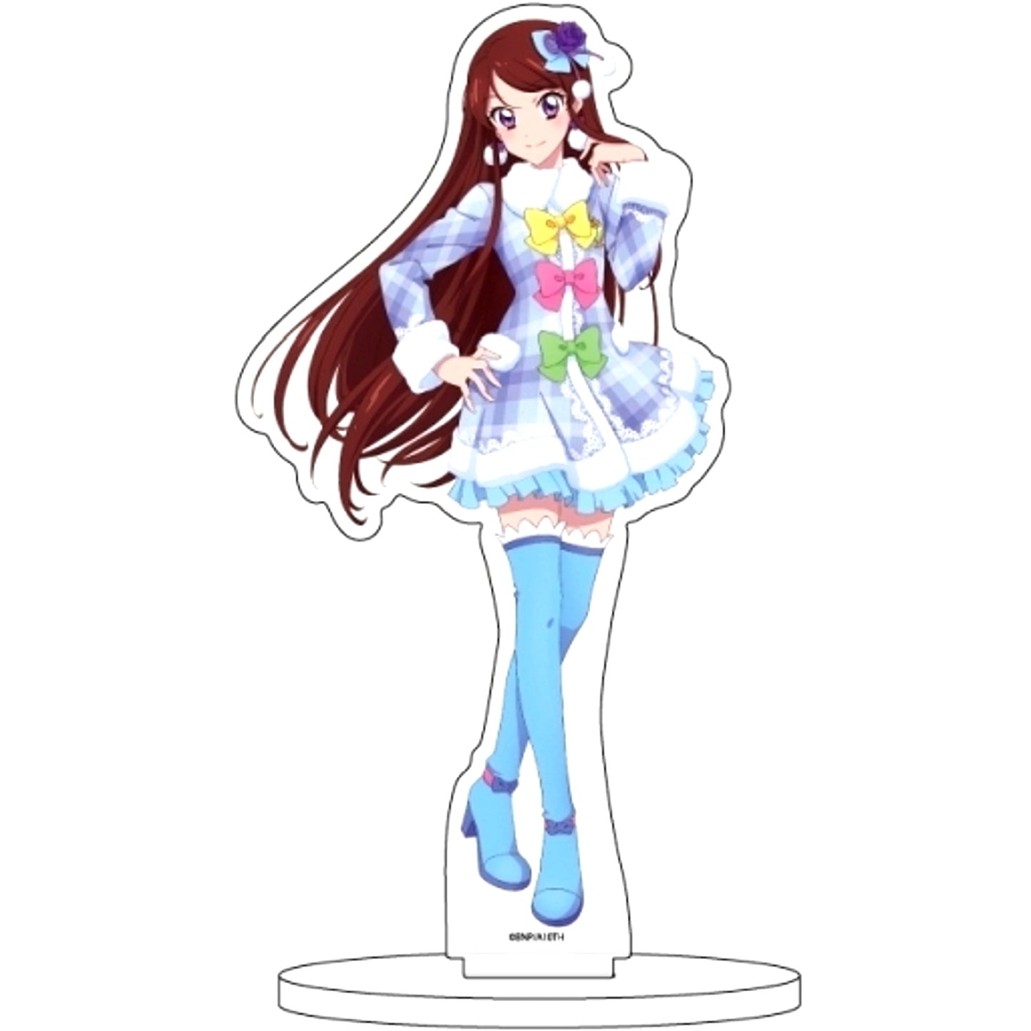 Ran Shibuki 03. Illustration Character Acrylic Figure Aikatsu! [USED]
