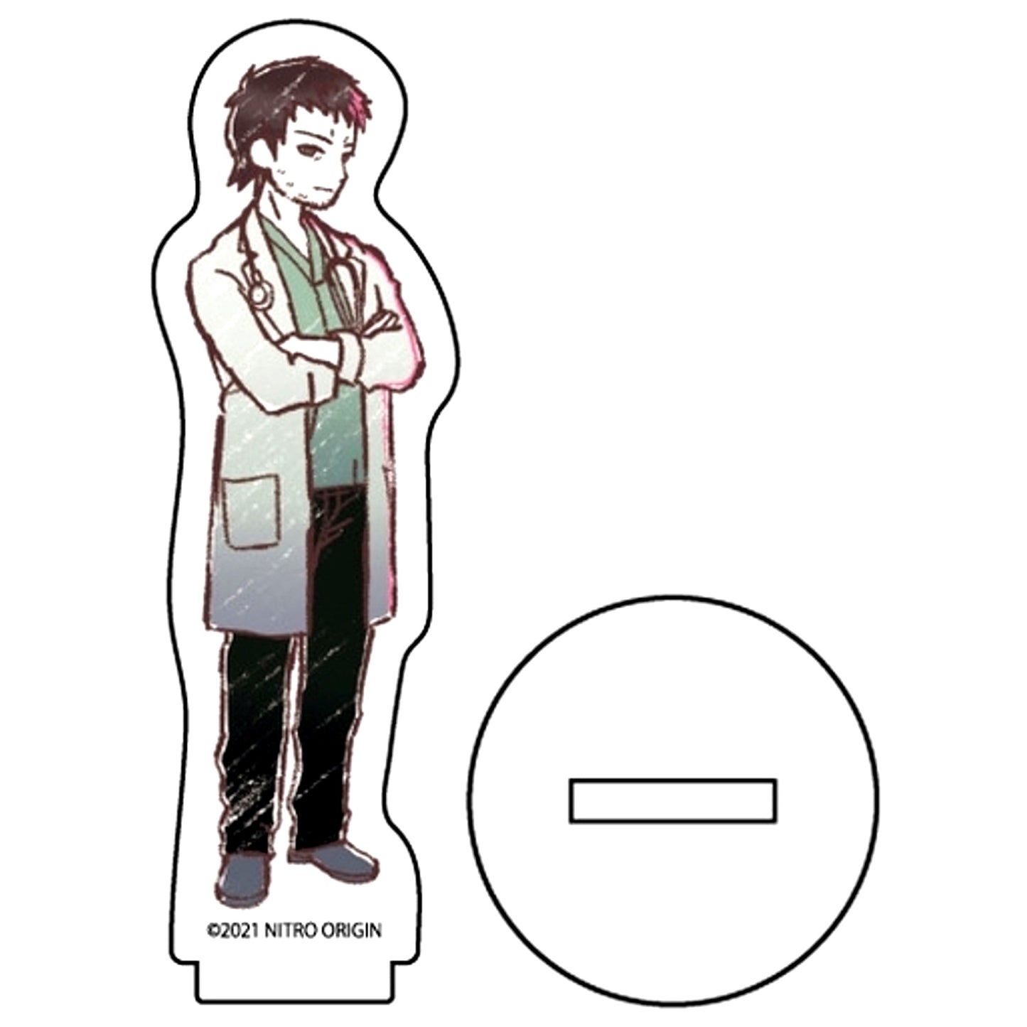 Taku 01. GraffArt Illustration Slow Damage Acrylic Puchi Stand [USED]