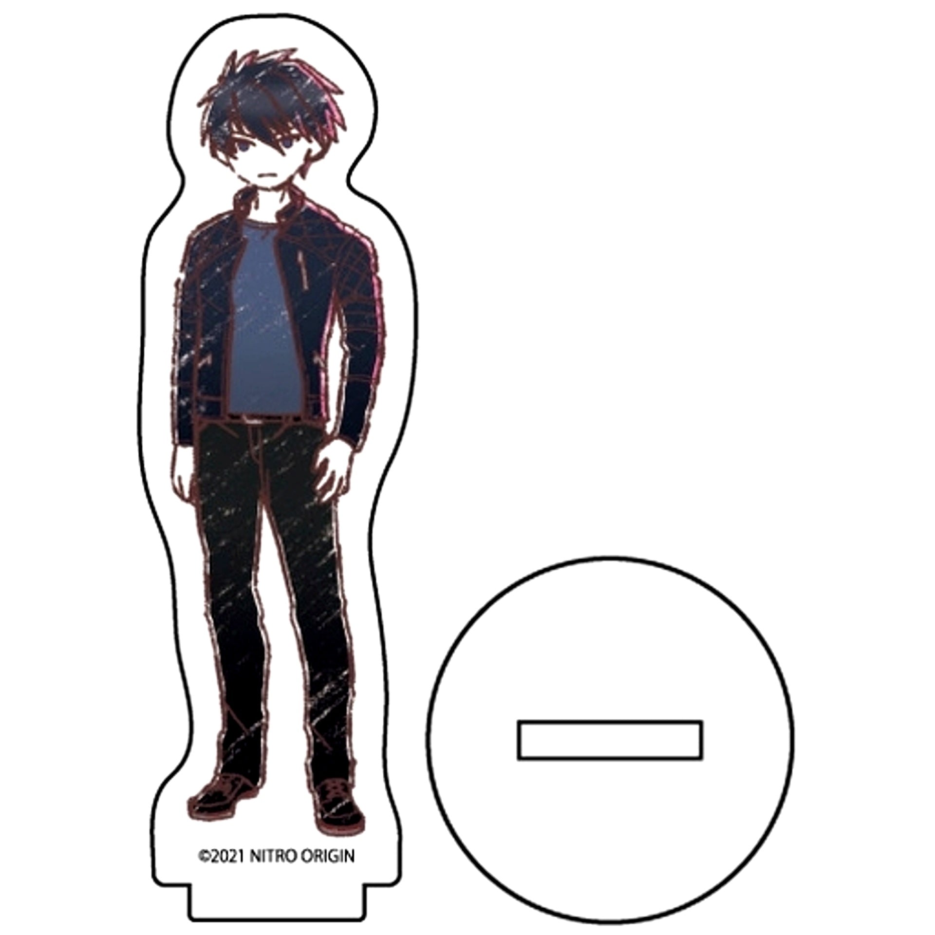 Fujieda 01. GraffArt Illustration Slow Damage Acrylic Puchi Stand [USED]
