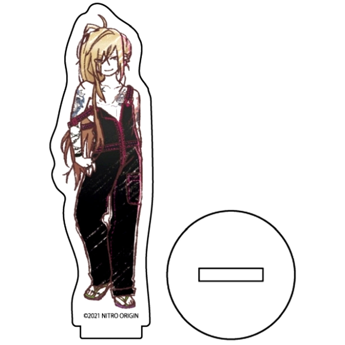 Mayu Slow Damage Acrylic Petit Stand Graph Art Illustration [USED]