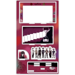 Slow Damage Graph Art Illustration Group Design Premium Acrylic Diorama Plate 01 Acrylic Item [USED]