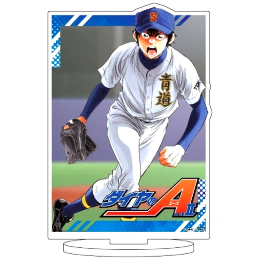 Eijun Sawamura 12 Official Illustration Ace of Diamond act II Character Acrylic Figure [USED]