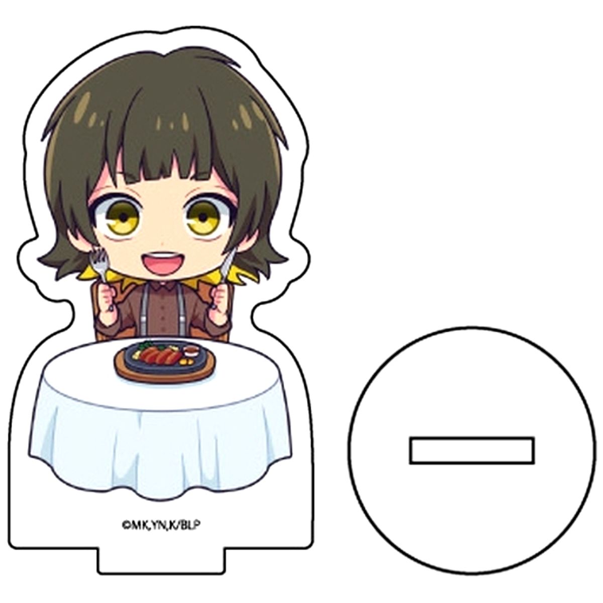 Meguru Bachira Blue Lock Acrylic Petit Stand 03 Mealtime Ver. Photo Character Illustration [USED]