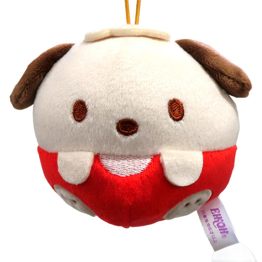 Hapidanbui Pochacco Retro Color Mochimochi Marui Mascot Keychains [USED]