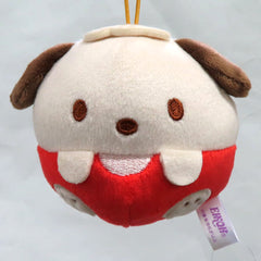 Hapidanbui Pochacco Retro Color Mochimochi Marui Mascot Keychains [USED]