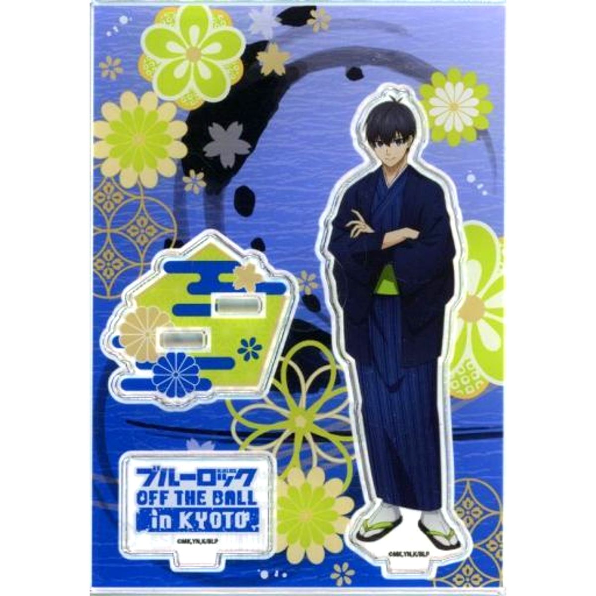 Yoichi Isagi Acrylic Stand Japanese Dress Ver. Blue Lock x TOEI KYOTO STUDIO PARK OFF THE BALL in KYOTO [USED]