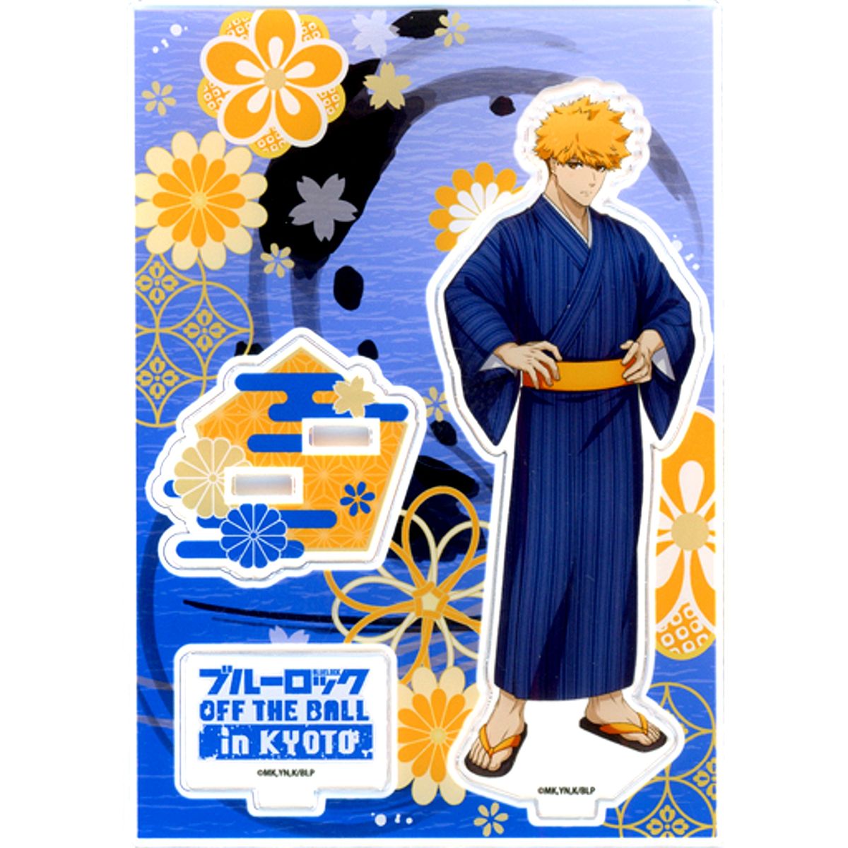 Rensuke Kunigami Acrylic Stand Kimono Ver. Blue Lock x TOEI Kyoto Studio Park Off the Ball [USED]