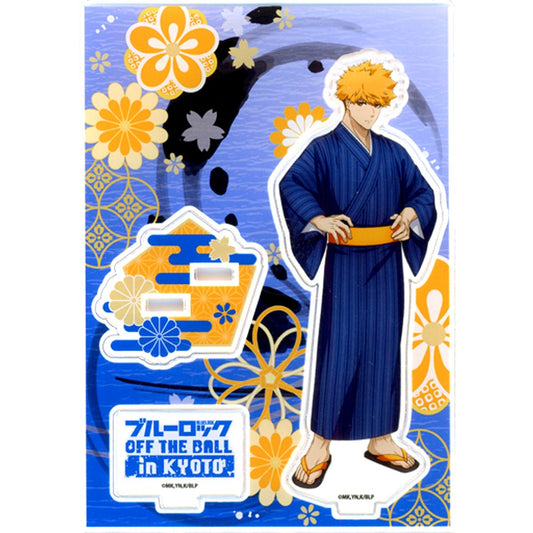 Rensuke Kunigami Acrylic Stand Kimono Ver. Blue Lock x TOEI Kyoto Studio Park Off the Ball [USED]