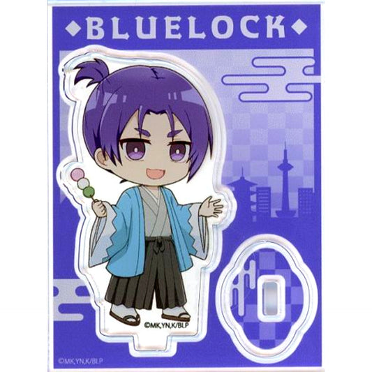 Reo Mikage Blue Lock x Toei Uzumasa Eigamura OFF THE BALL in KYOTO Trading Acrylic Stand Kimono Chibi Ver. [USED]