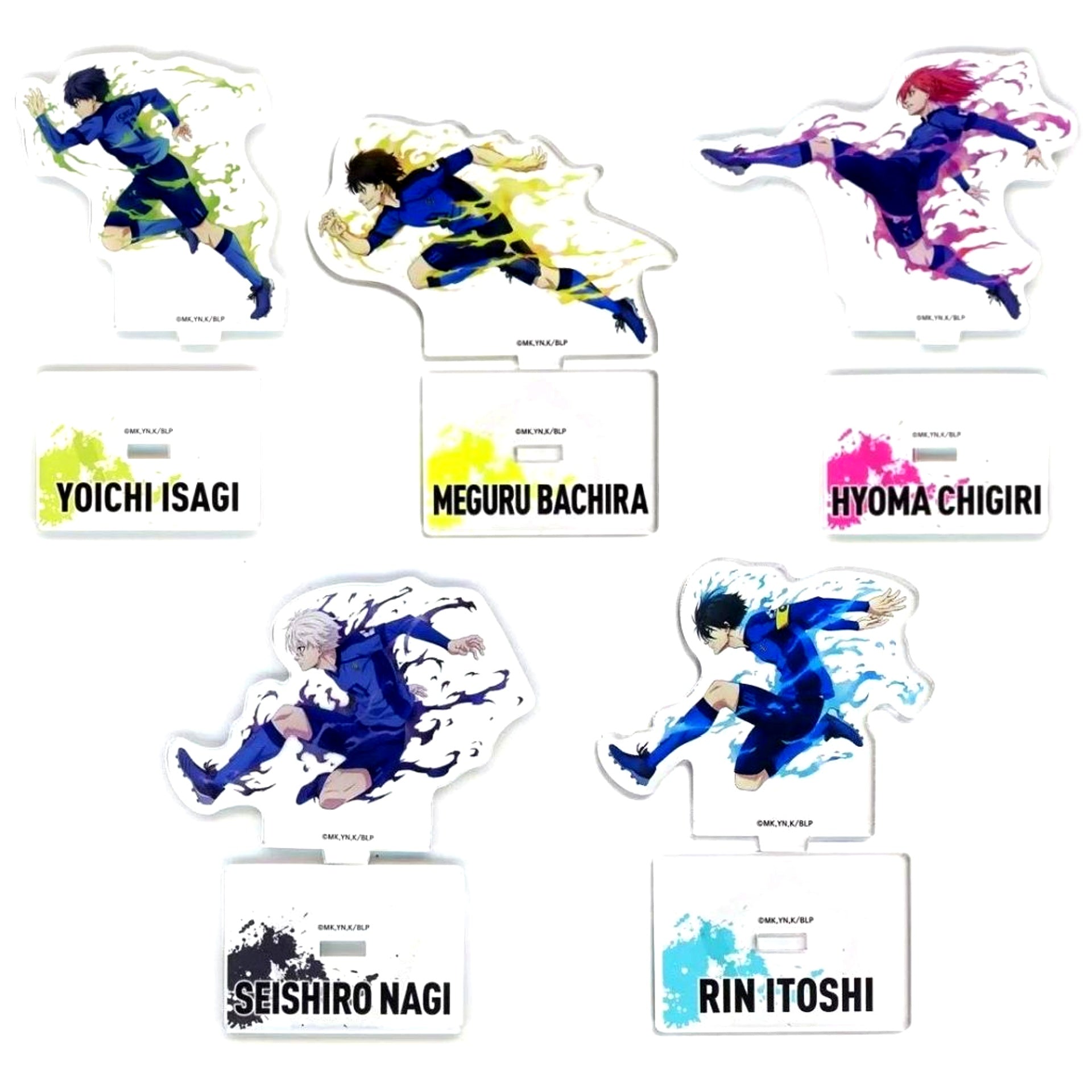 Set of 5 Blue Lock Acrylic Stand Awakening [USED]