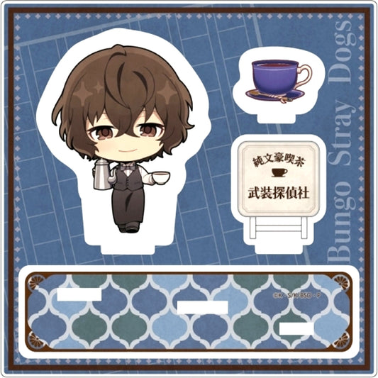 Osamu Dazai Mini Acrylic Diorama Cafe Ver. Bungo Stray Dogs [USED]