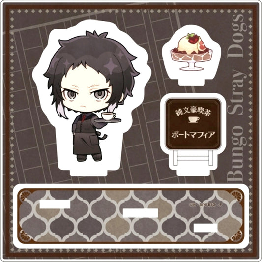Ryunosuke Akutagawa Mini Acrylic Diorama Pure Literary Master Cafe Ver. Bungo Stray Dogs [USED]