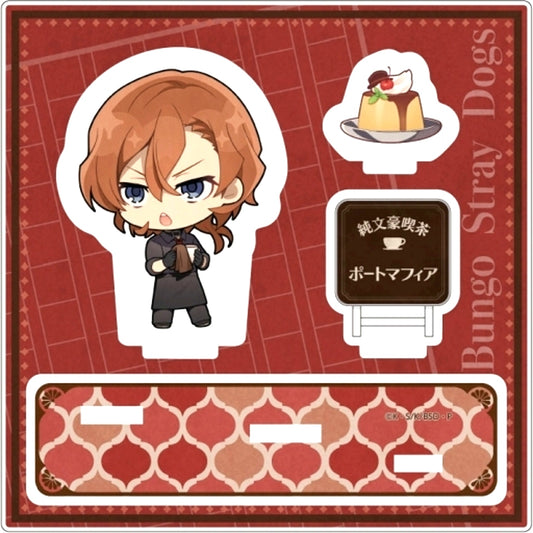 Chuya Nakahara Mini Acrylic Diorama Pure Literary Master Cafe Ver. Bungo Stray Dogs [USED]