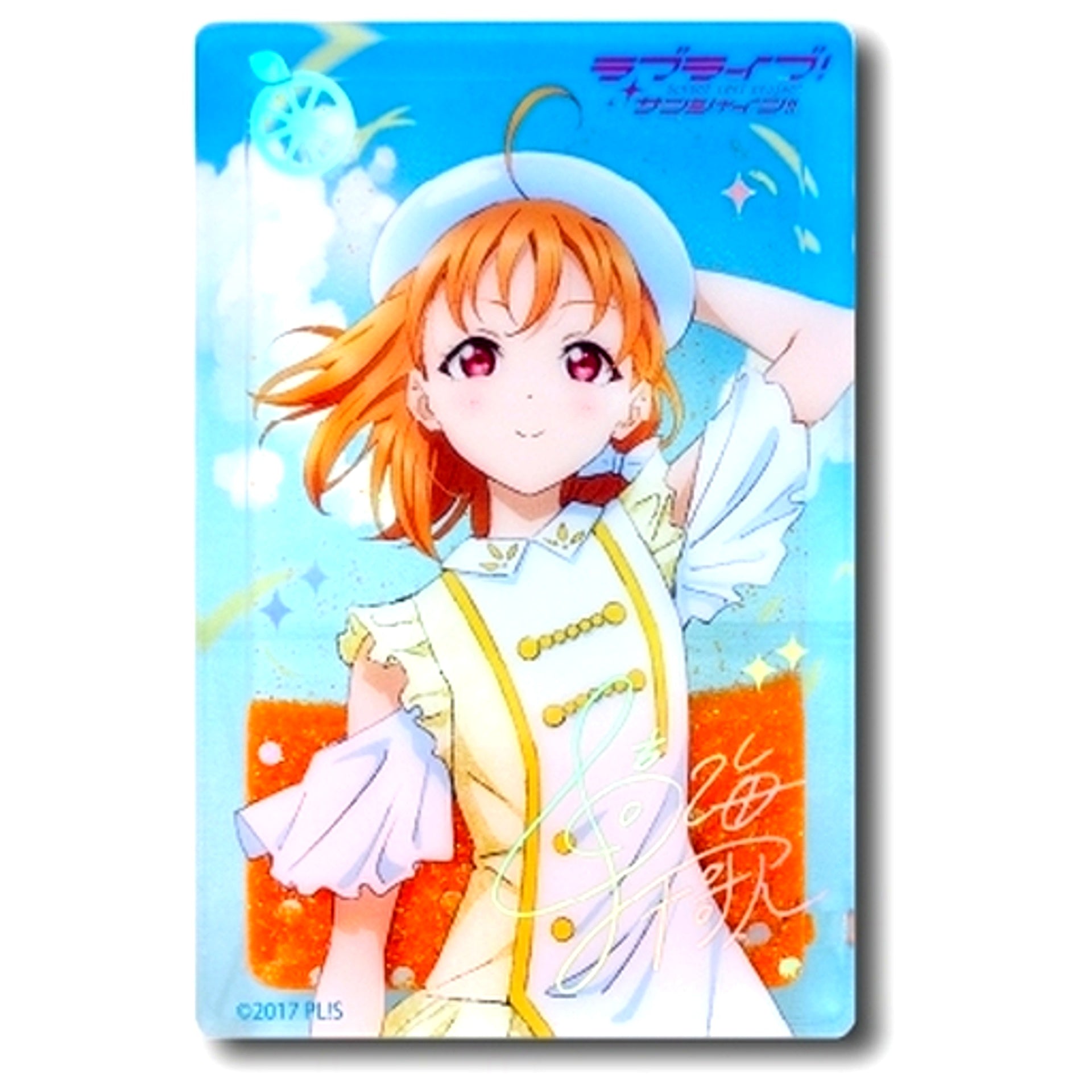 Chika Takami Glitter Acrylic Block Love Live! Sunshine!! [USED]