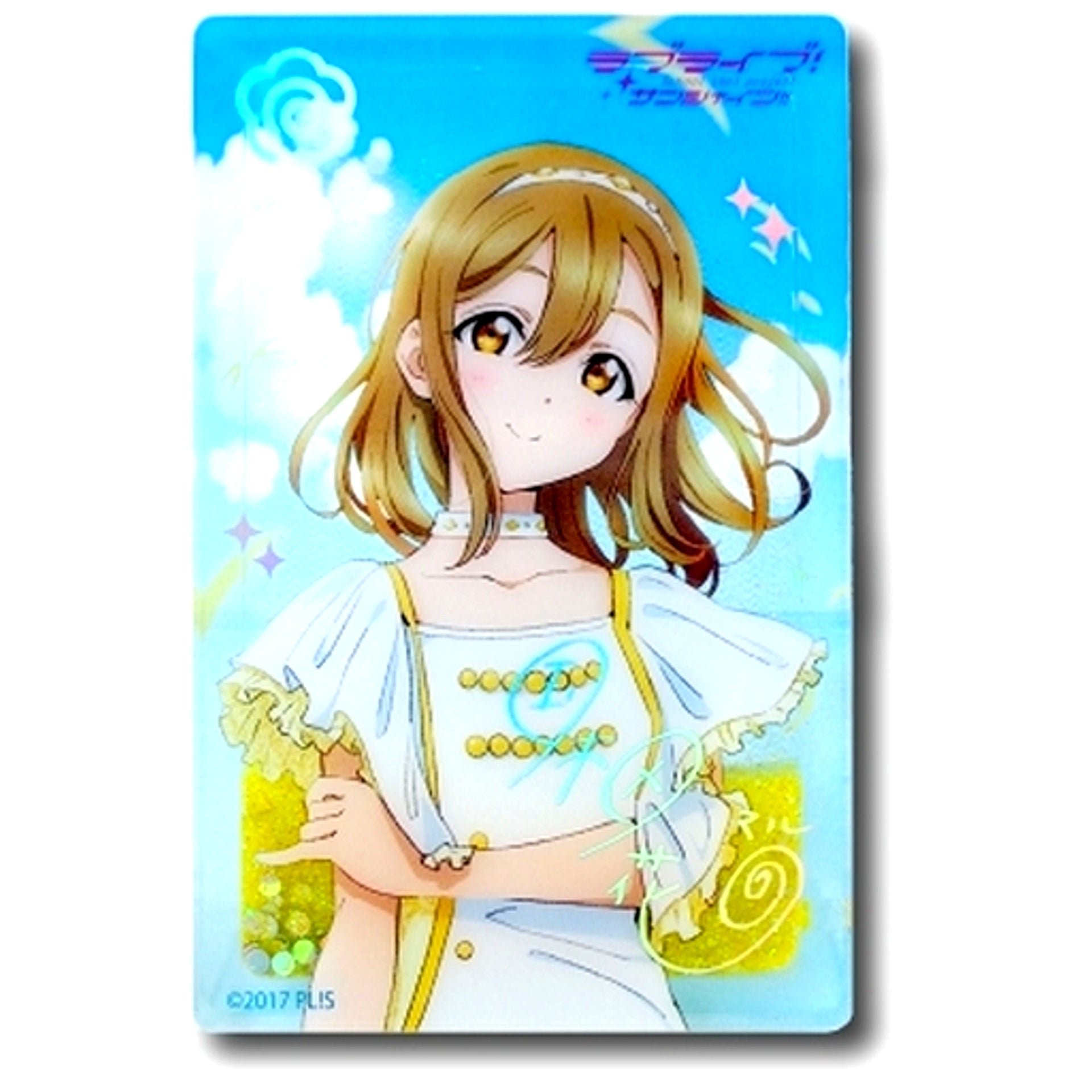 Hanamaru Kunikida Glitter Acrylic Block Love Live! Sunshine!! [USED]