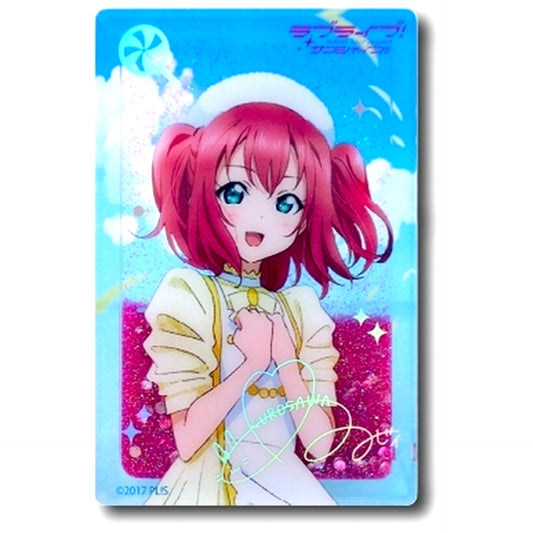 Ruby Kurosawa Glitter Acrylic Block Love Live! Sunshine!! [USED]
