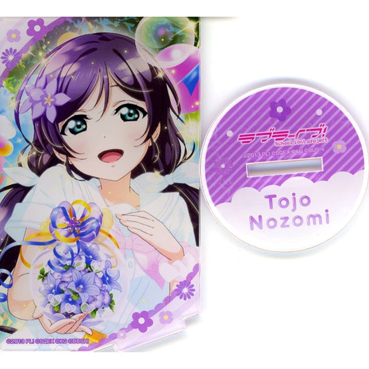 Nozomi Tojo Card-Style Acrylic Stand u's Vol. 2 Love Live! Character Pop Fes [USED]