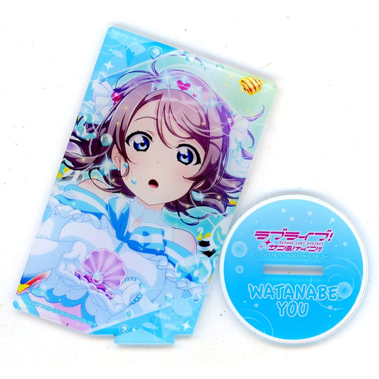 You Watanabe Card-Style Acrylic Stand Aqours Vol. 2 Love Live! Sunshine!! Character Pop Fes [USED]
