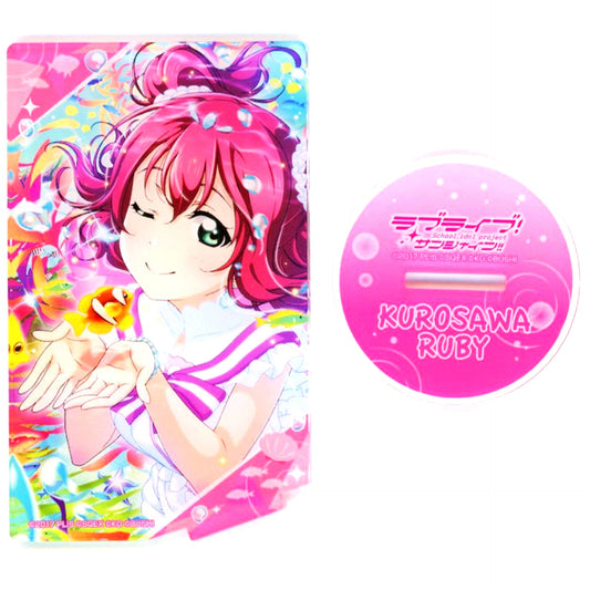 Ruby Kurosawa Card-Style Acrylic Stand Aqours Vol. 2 Love Live! Sunshine!! Character Pop Fes [USED]