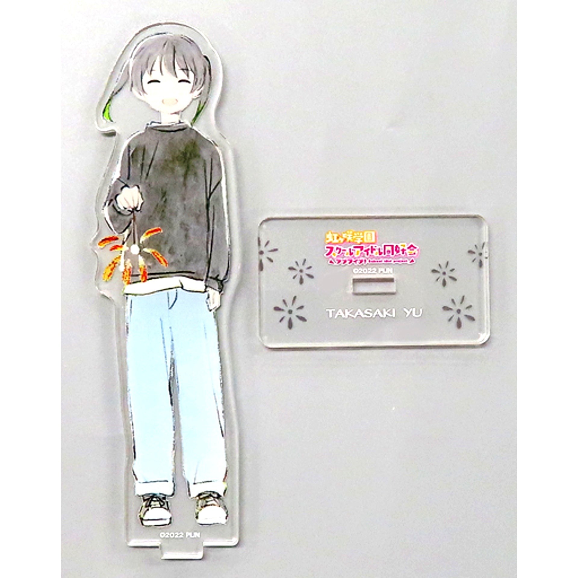 Yu Takasaki Acrylic Stand Illustration by Mebachi Love Live! Nijigasaki High School Idol Club Character Pop Fes [USED]
