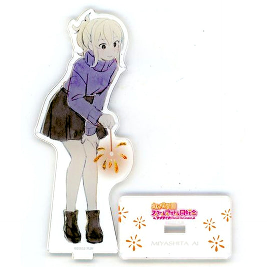 Ai Miyashita Love Live! Nijigasaki High School Idol Club Illustration by Mebachi Acrylic Stand Chara Pop Festival [USED]