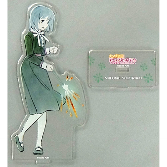 Shioriko Mifune Love Live! Nijigasaki High School Idol Club Illustration by Mebachi Acrylic Stand Chara Pop Festival [USED]