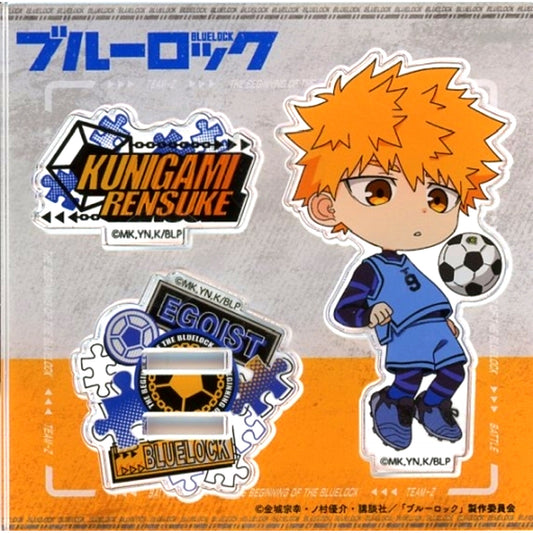Rensuke Kunigami Acrylic Stand BATTLE Ver. Blue Lock POP UP SHOP in Animega x Sofmap [USED]
