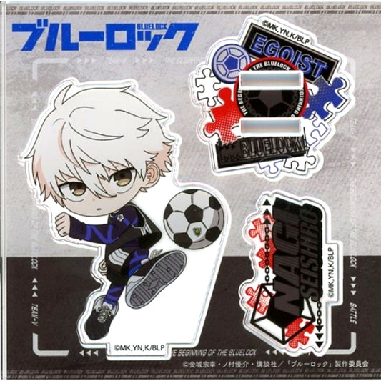 Seishiro Nagi Acrylic Stand BATTLE Ver. Blue Lock POP UP SHOP in Animega x Sofmap [USED]