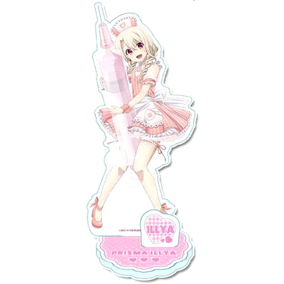 Illyasviel von Einzbern Fate/kaleid liner Prisma Illya: Licht The Nameless Girl Nurse Ver. Big Acrylic Stand [USED]