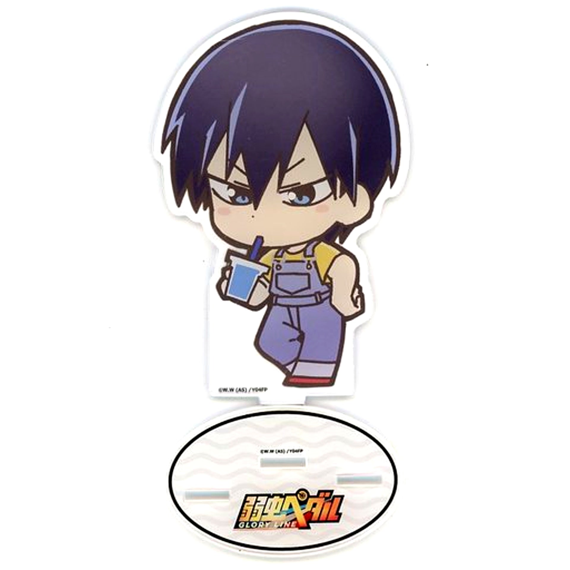 Shunsuke Imaizumi Mini Character Acrylic Stand Yowamushi Pedal GLORY LINE x CharaDri!! [USED]
