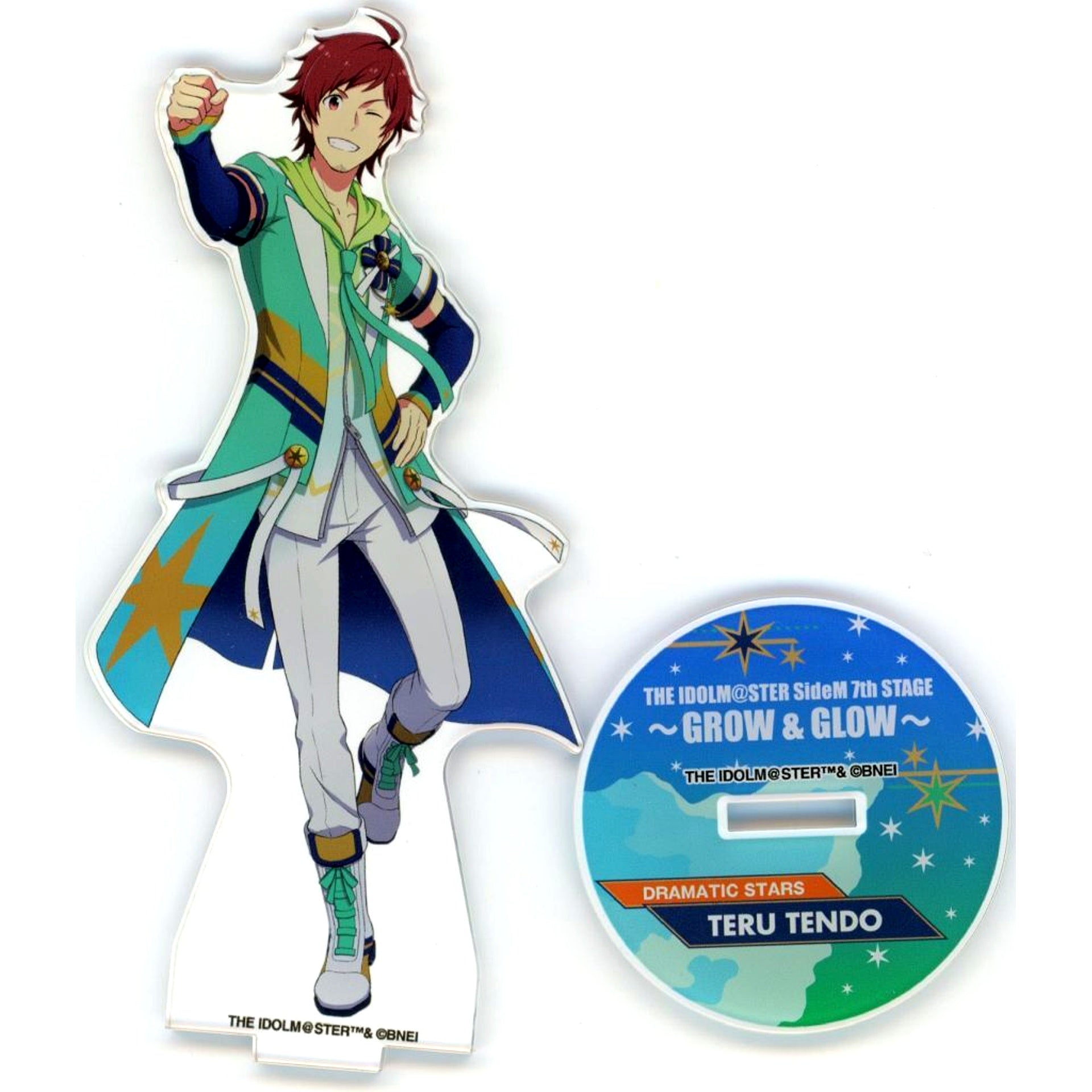 Teru Tendo Commemorative Official Acrylic Stand THE IDOLM@STER SideM 7th STAGE GROW & GLOW [USED]