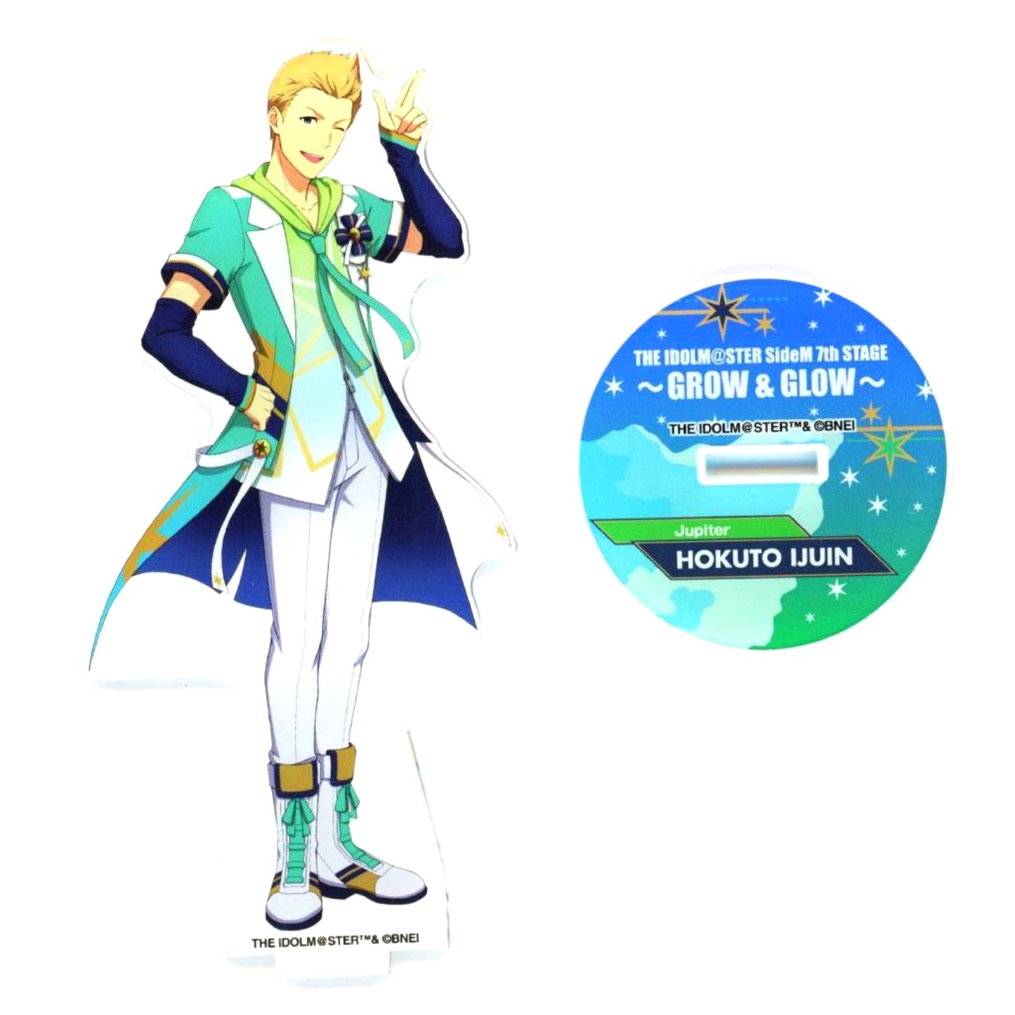 Hokuto Ijuin The Idolmaster SideM 7th Stage Grow & Glow Commemorative Official Acrylic Stand [USED]