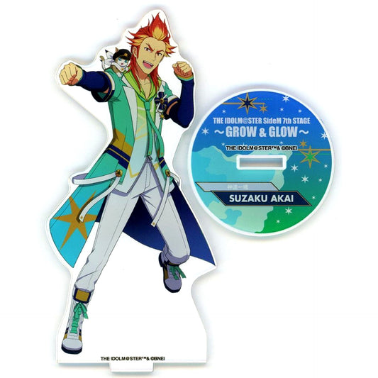Suzaku Akai Commemorative Official Acrylic Stand THE IDOLM@STER SideM 7th STAGE GROW & GLOW [USED]