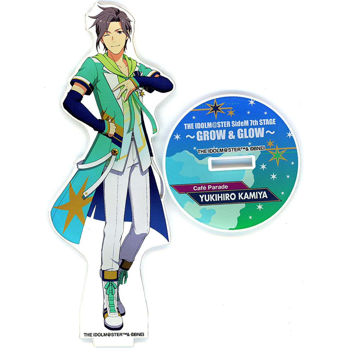 Yukihiro Kamiya The Idolmaster SideM 7th STAGE GROW & GLOW Commemorative Official Acrylic Stand [USED]