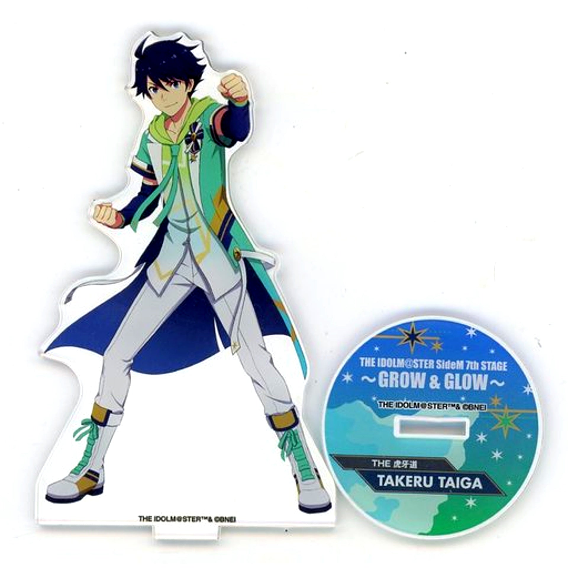 Takeru Taiga The Idolmaster SideM 7th Stage Grow & Glow Commemorative Official Acrylic Stand [USED]