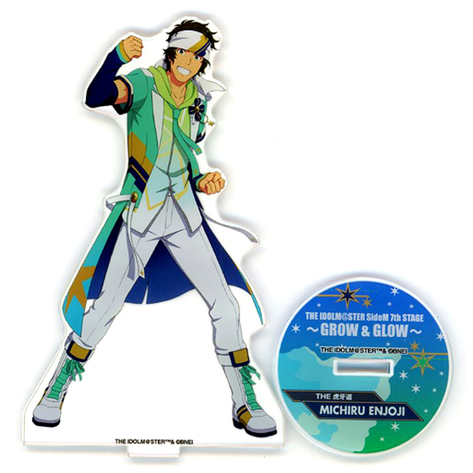 Michiru Enjoji THE IDOLM@STER SideM Commemorative Official Acrylic Stand 7th STAGE GROW & GLOW [USED]
