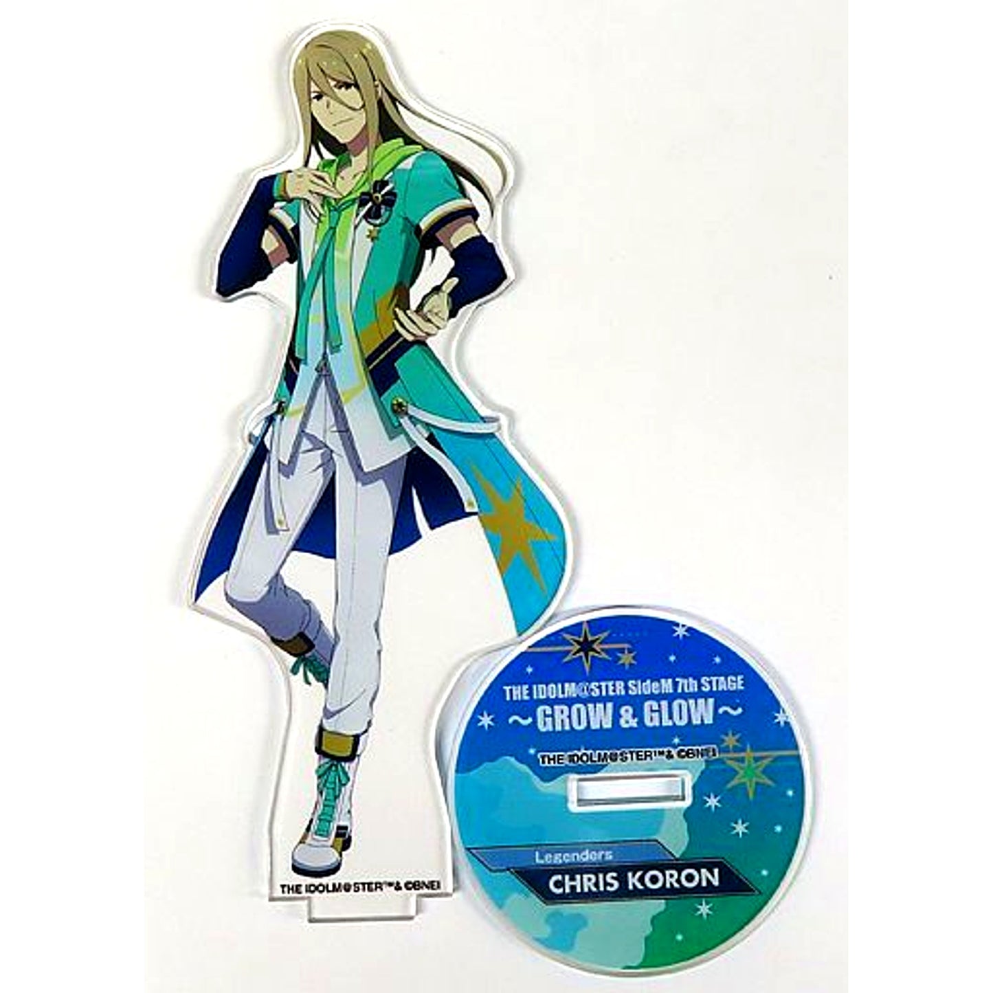 Chris Koron THE IDOLM@STER SideM Commemorative Official Acrylic Stand 7th STAGE GROW & GLOW [USED]