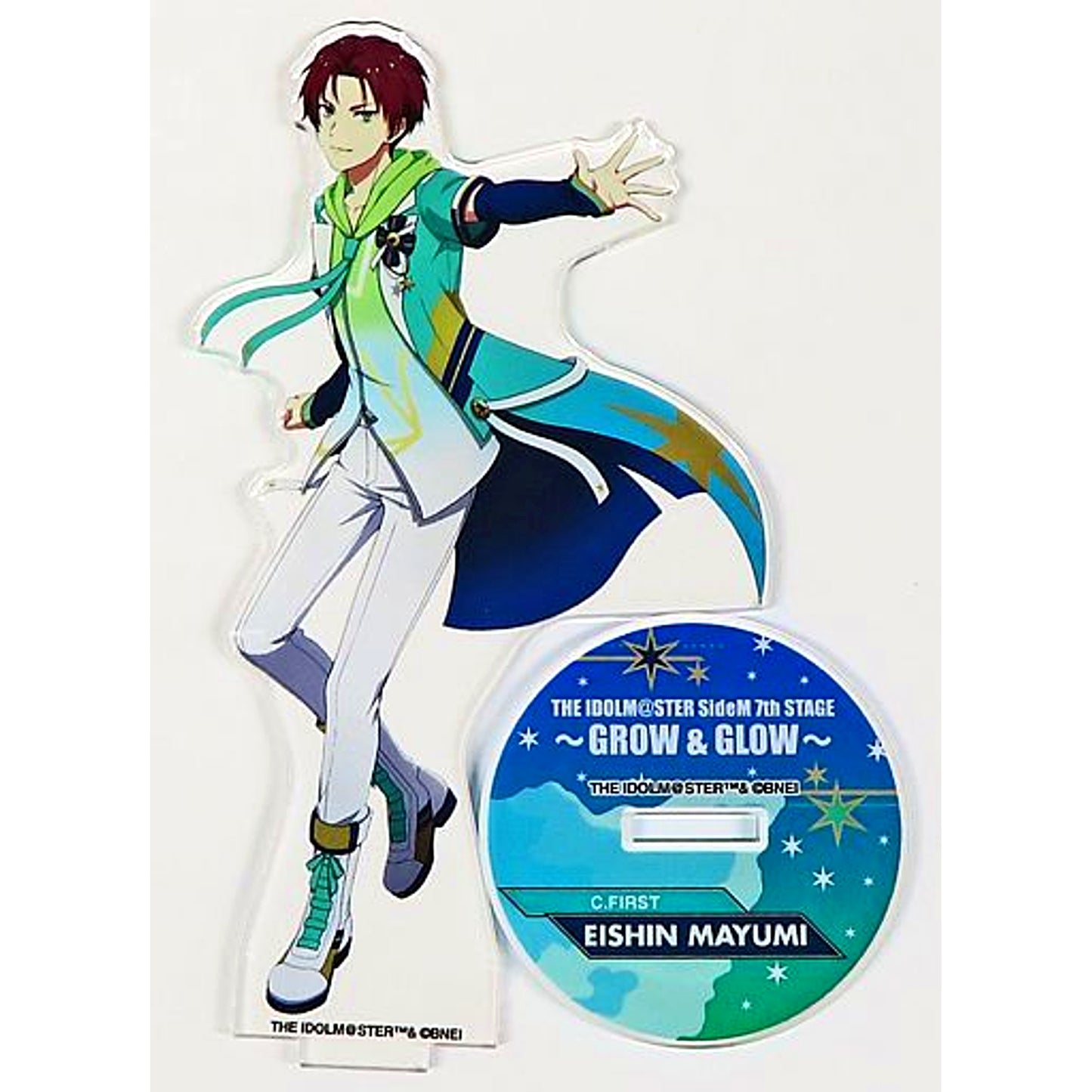 Eishin Mayumi THE IDOLM@STER SideM Commemorative Official Acrylic Stand 7th STAGE GROW & GLOW [USED]