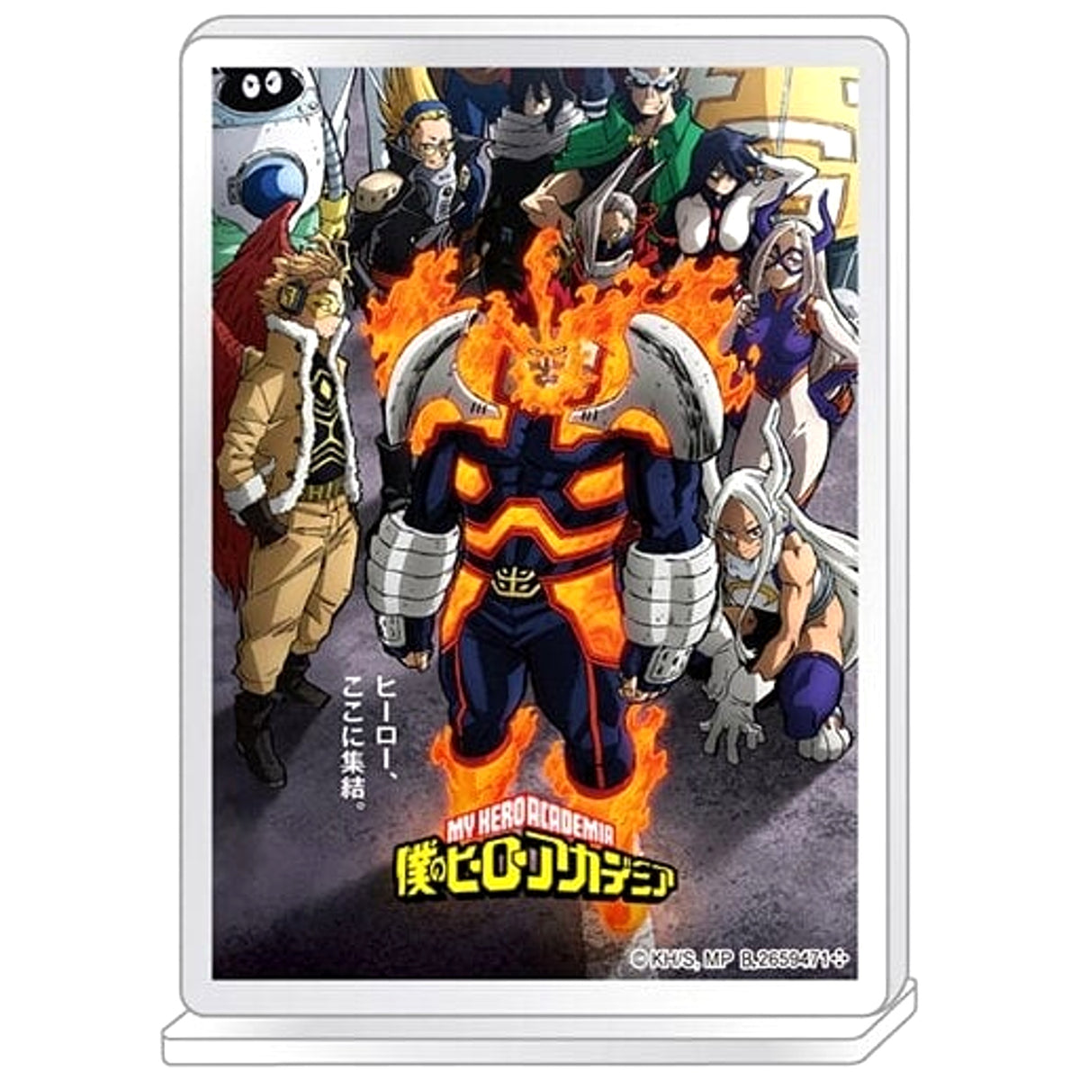 My Hero Academia TV Anime Season 6 Poster Acrylic Stand 02 2 Acrylic Stands [USED]