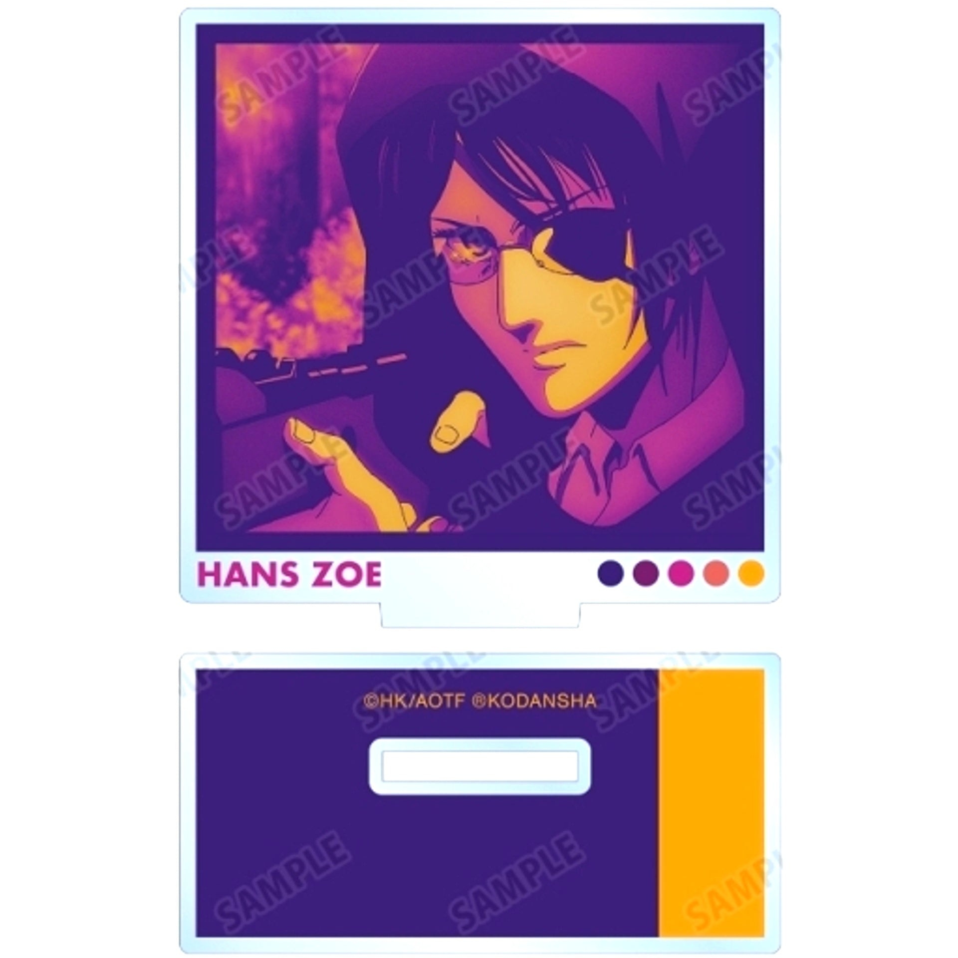 Hange Zoe Attack on Titan Trading paleful Acrylic Stand [USED]