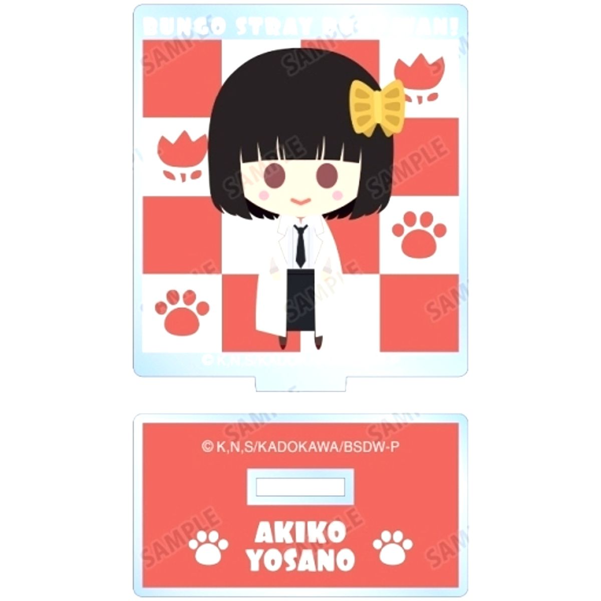 Akiko Yosano Bungo Stray Dogs Wan! NordiQ Nursery School ver. Trading Acrylic Stand [USED]