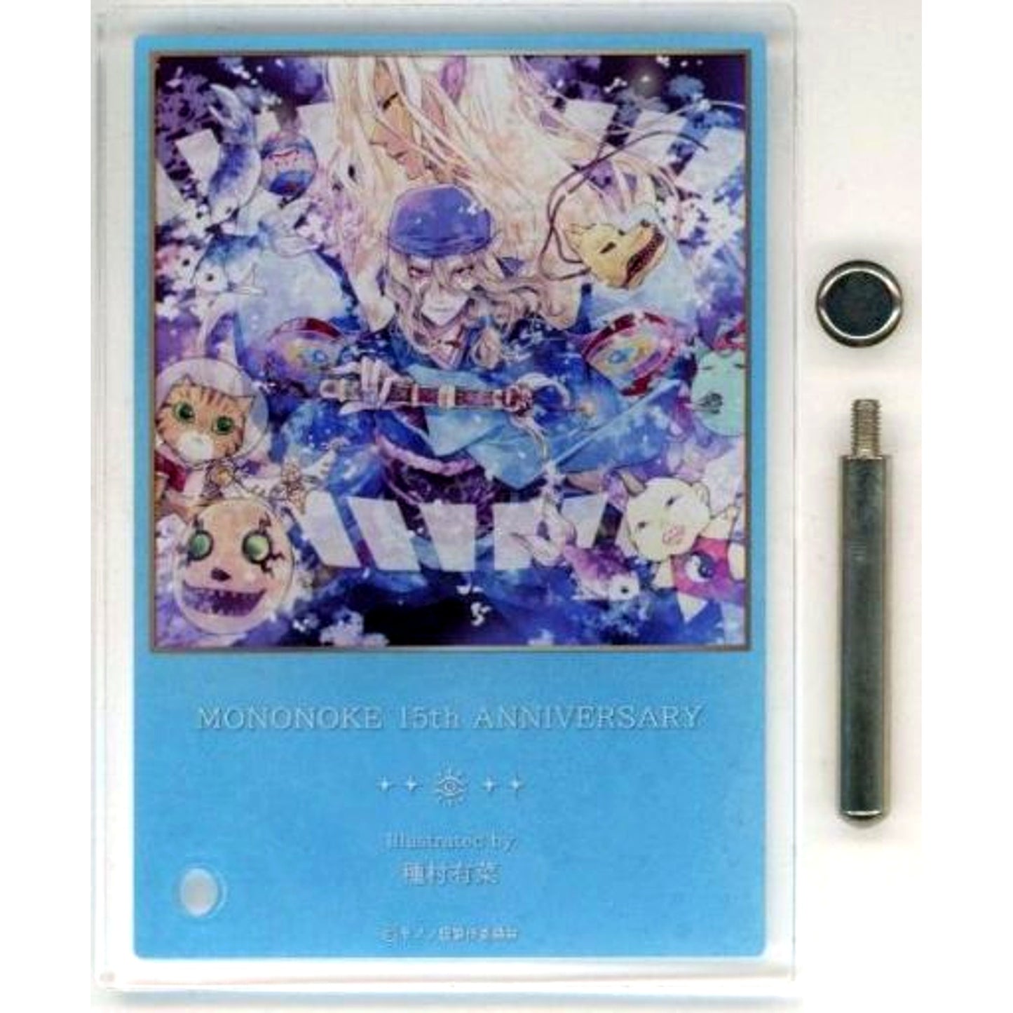 Arina Tanemura Illustration Mononoke 15th Anniversary Ver. Trading Mini Acrylic Board [USED]