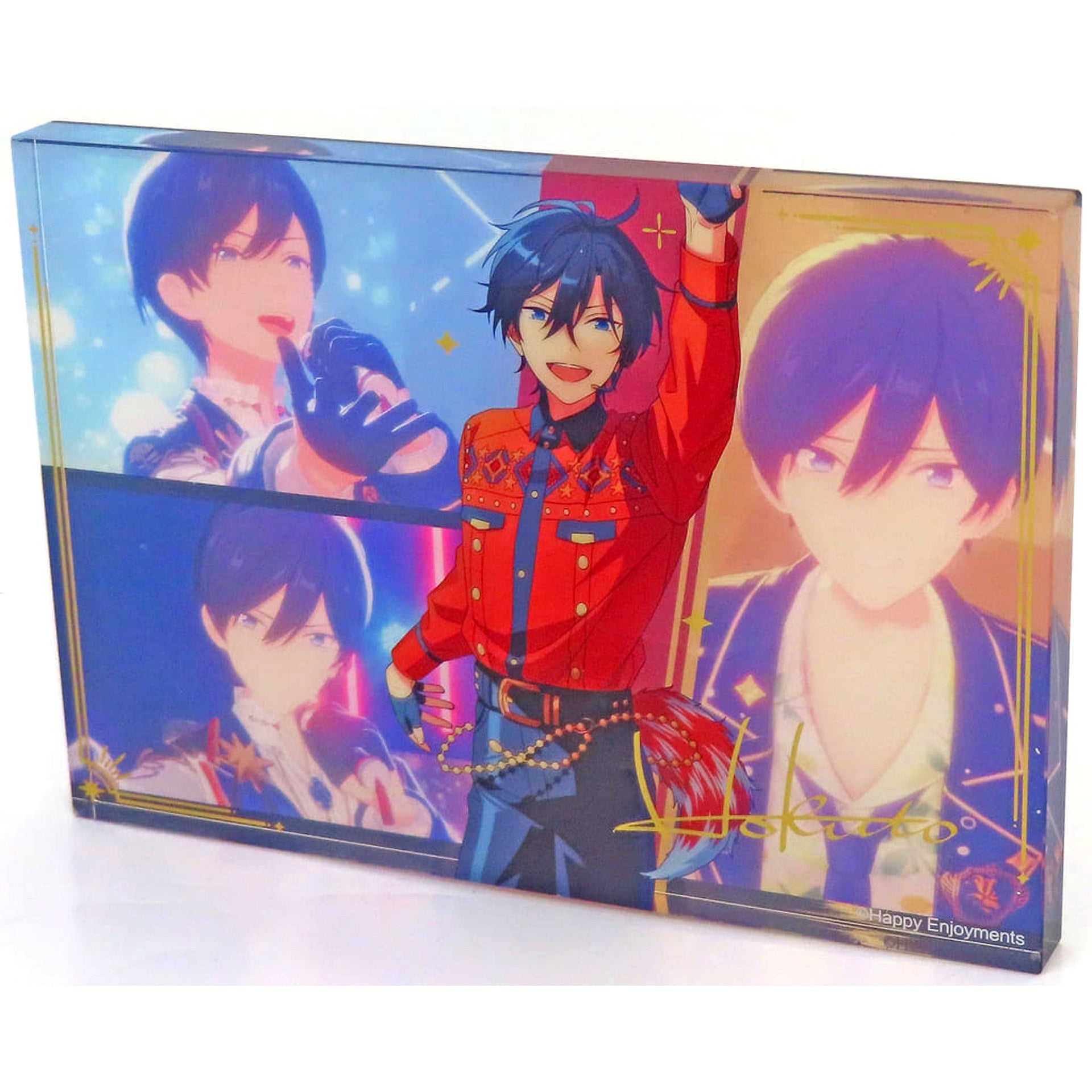 Hokuto Hidaka Ensemble Stars!! Character Acrylic Board China 6th Anniversary Commemorative Goods Purchase Bonus [USED]